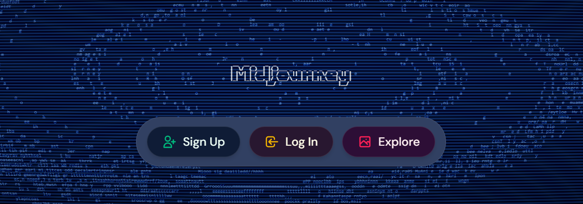 Midjourney homepage